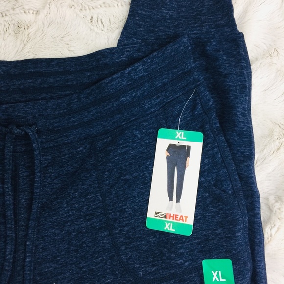 32 Degrees Heat Sweatpants, Heather Blue XL - Picture 5 of 7